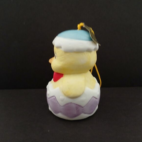 Jasco Lil Ceramic Wind Chimers Chick Bell Ornament Easter Holiday Decoration - Picture 5 of 12